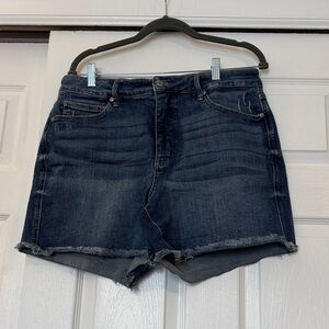 Judy Blue Midnight Denim Jean Shorts